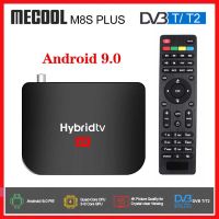 กล่องรับสัญญาณทีวีดิจิตอลรุ่น MECOOL M8S PLUS DVB T/T2 2GB/16GB Android 9.0 4K กล่องสมาร์ททีวี ดู youtube,netflix ได้