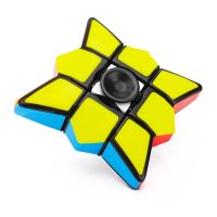 【DT】 Cube Fidget Spinner Fingertip Gyro Fidget Sensory Stress Relief Fingertip Toy Antistress Hand Spinner Desk Adult Gyroscope Toys  hot