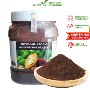 Bột cacao nguyên chất 100% Đak Lak không đường, không phụ gia, đắng đậm