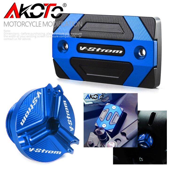 Front Brake Fluid Reservoir Cover For Vstrom vstrom 650 250 1000/xt