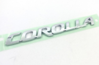 โลโก้ตัวอักษร ติดด้านหลังโตโยต้า โคโลร่า COROLLA Logo Auto Car Trunk Lid Emblem Badge Sticker Decal For Toyota