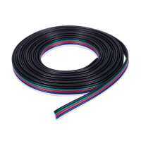 Extension Cable Line for 5050 RGBW RGBWW LED Strip 5pin Cord Wire Model:3 Meter