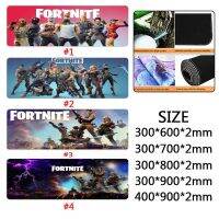 แผ่นรองเมาส์เกมมิ่ง Fortnite Game K คีย์บอร์ดที่ไม่ซ้ำกัน 30x80 ซม