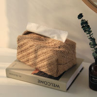 Paper Towel Bag Nordic Cotton Linen Paper Towel Cover Office Company Living room Napkin Storage Bag tissue holder car tissue box