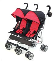 Kolcraft : KOCKT010-SCR1* รถเข็นแฝด Cloud Side by Side Unbrella Stroller