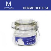 M Kitchen Hermetico ขวดโหลแก้วฝาล็อค ขนาด 0.5L