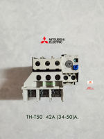 MITSUBISHI Overload Relay TH-T50 42A ( 34-50A ) โอเวอร์โหลด