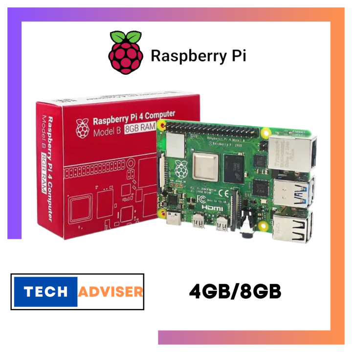 Raspberry Pi 4 Model B 1GB 2GB 4GB 8GB RAM | Lazada PH