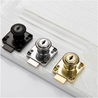 【YF】 PQB High-grade Desk Drawer Lock 22/32mm Silver Gold Blcak Wardrobe Locks Cabinet Furniture Cam Drilling  with Keys