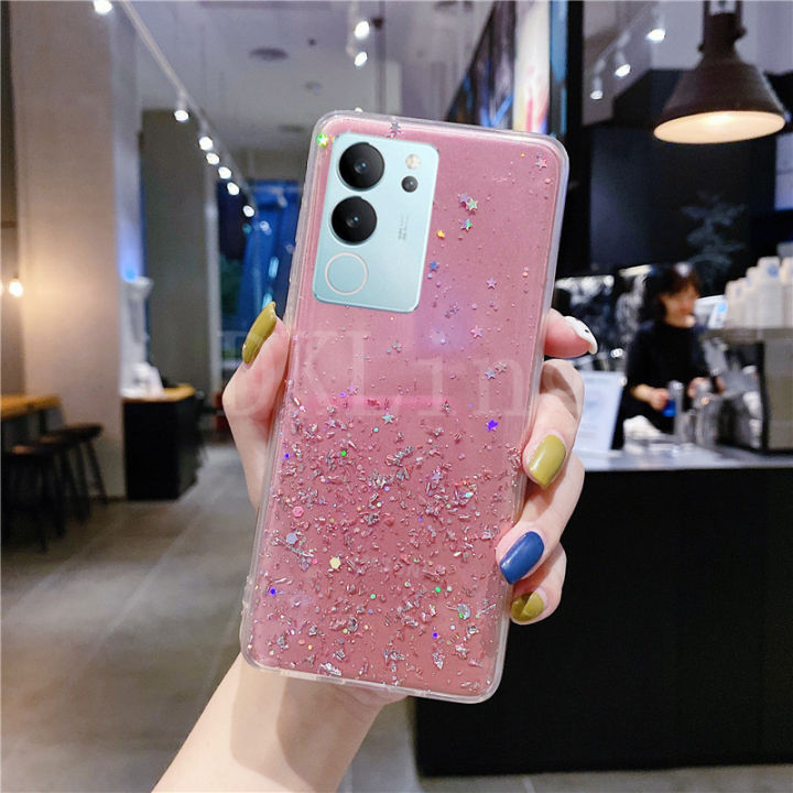 เคสมือถือสำหรับ-vivo-v29-5g-เคสมือถือ-tpu-ซิลิโคนโปร่งใสกลิตเตอร์-v29ปลอกอ่อน-vivo-5g-พร้อมส่ง