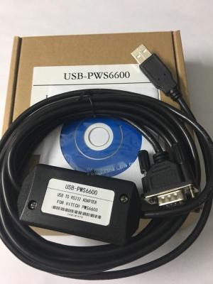 การเขียนโปรแกรมหน้าจอสัมผัสดาวน์โหลดสายเคเบิล USB-PWS6600/USB-PWS1711