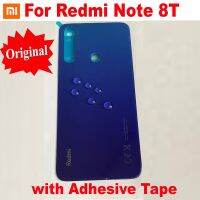 【✴COD✴】 jiejiu65879742 ใหม่สำหรับ Xiaomi Redmi Note 8T กรอบฝาหลังประตูแก้วฝาเคสโทรศัพท์เคสด้านหลังด้วยสติกเกอร์กาว