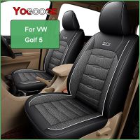 YOGOOGE Sarung Jok Mobil สำหรับ VW Golf 5 City Plus ภายในอุปกรณ์ตกแต่งรถยนต์2003-2013 (1ที่นั่ง)