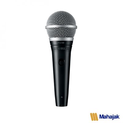 SHURE PGA48-LC Cardioid Dynamic Vocal Microphone