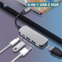 HASOWELL USB Type C Hub 4 In 1อะแดปเตอร์USB CถึงUSB 3.0ตัวแปลงHDMI 4พอร์ตเครื่องอ่านเร็วสูง