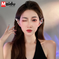 Maidu Jewelry เอลฟ์ต่างหูสำหรับผู้หญิงไม่มีเจาะหูกระดูกคลิปใหม่ซอกที่ไม่ซ้ำกันหูแขวน