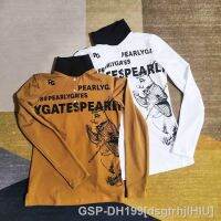 PearlyGates คอตั้งสไตล์เกาหลีฤดูใบไม้ผลิกอล์ฟผู้หญิงเสื้อผ้าเสื้อผ้ายืดแขนสั้นแขนยาว Callaway1 Mizuno PXG1ไข่มุก Gates۩✁