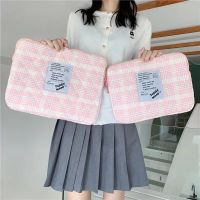 Dalaman Tas กระเป๋าแล็ปท็อปลายดอกไม้น่ารักขนาด11,ขนาด15.6นิ้วสำหรับ Macbook Air A2337 Ipad กระเป๋าเก็บของ Pro 12.9 2021