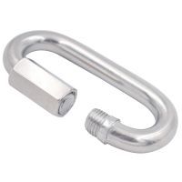 （AT） NewScrew Lock ②Quick Links SafetyHook Chain Connecting Ring Carabiner Chain Buckle