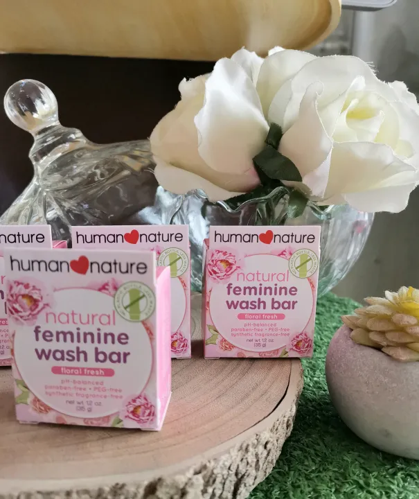 Human Nature Natural Feminine Wash Bar 35g Lazada PH