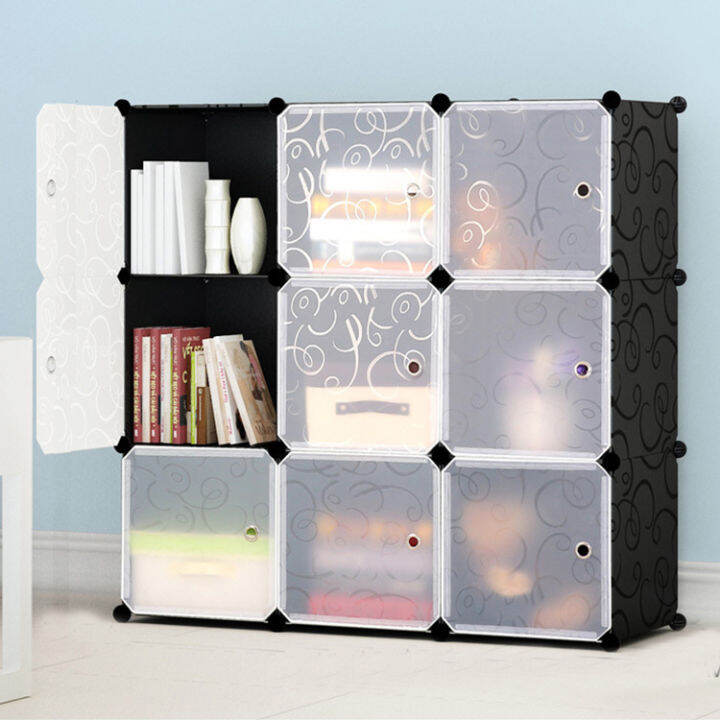 Ready Stock DIY 9 Cube Wardrobe Storage Cube