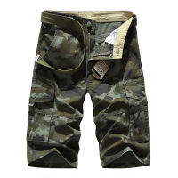 Cargo Shorts Men Camouflage Spring Summer Mountaineering Outdoor Pure Cotton Casual Men Shorts Camouflage Men Cargo Shorts