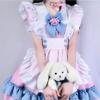 Schoolgirl Cosplay Costume Plus Size Lolita Maid Uniform Sexy Lingerie Dress Animation Show Miad Outfits Student Kawaii Clothing