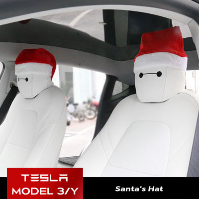 ตาโตสติ๊กเกอร์ตาสองชั้นตกแต่งที่นั่งภายในแบบแต่งรถ5ชิ้นสำหรับอุปกรณ์ประดับตกแต่ง Tesla Model 3 Y X S