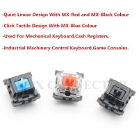 200PCS Keyboard Switch Red/Black/Blue 50gf 60gf 80g Operating Force 2.00mm Inital Mechanical Travel For Mechanical Keyboard