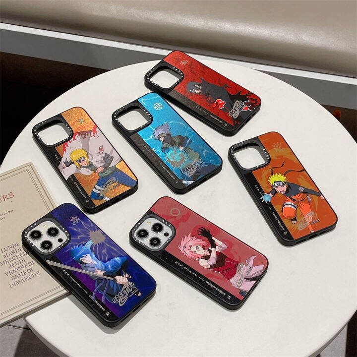 CASETiFY Naruto Characters Mirror Magsafe Hard Phone Case Supports