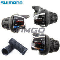 Shimano SL-RS35 3 × 6/7ที่จับแบบหมุนได้ความเร็วสูงคันโยก SIS โปร่งแสงทรงตัว