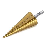 HSS Step Drill Bit 4-32mm Hex Titanium Cone Hole Cutter Multifunction Reamer Plate Iron Aluminum Plate Drilling Metal Core Drill Drills Drivers