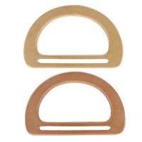 Wooden Bag Handle Replacement for DIY Purse Making Handbag Shopping Tote