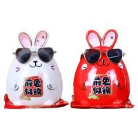 Chinese Rabbit Bank Lovely Money Bank Chinese Bunny Figurine Bank Chinese Zodiac Rabbit Statue Bank Good Luck Gifts for Kids Adults well-suited