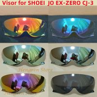 【LZ】☁  Motocicleta Capacete Viseira Óculos Acessórios Shield Wind Screen Anti-Scratch Lente para SHOEI JO JO EX-Zero EX ZERO CJ-3 CJ3