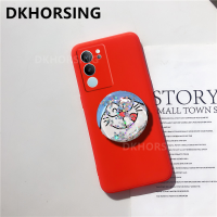 DKHORSING เคสใหม่สำหรับ VIVO V29 5G ซิลิโคนนิ่มเคสโทรศัพท์ Vivo ผิว V29สัมผัสกับการ์ตูนโดราเอมอนน่ารักหมีฝาปิดมีที่ยึด VIVOV29 5G 2023