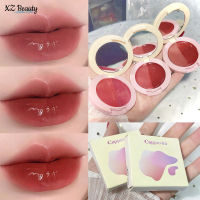 XZ Beauty 2 In 1สีโคลนลิปกลอสคงทนลิปสติกสีแดงลิปสติกกระป๋องลิปทินท์แต่งลิปโคลน