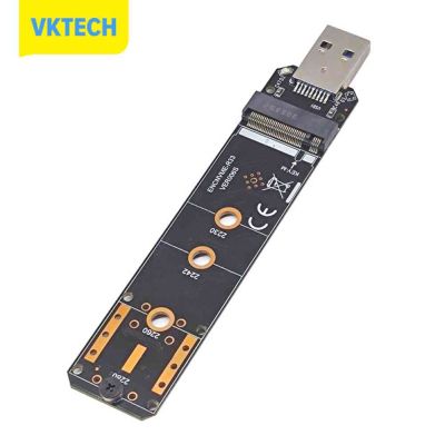 [Vktech] อะแดปเตอร์ M.2เป็น USB M คีย์ NGFF M2 PCIe SATA เป็น USB 3.1 Gen 2ประเภท A การ์ด SSD