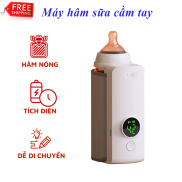 Máy hâm sữa mini không dây tự động ngắt, máy ủ sữa cầm tay