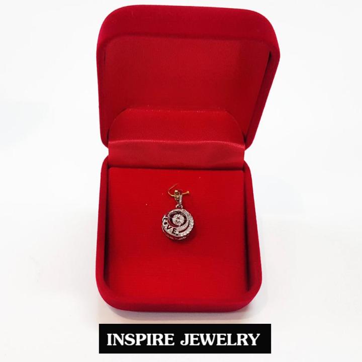 inspire-jewelry-จี้รูปเม็ดกลมดุ๊กดิ๊ก-มีเพชรข้าง-และฉลุอักษร-love-งานจิวเวลลี่-ฝังเพชรcz-เพชรสวยเกรด-aaa-เพชรวิ้งเจิดจรัส-size-1x1cm-งานดีไซด์-งานแบบร้านเพชร-พร้อมกล่องกำมะหยี่สวยหรู