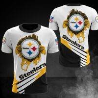 Summer 2023 New NFL Soccer Jersey 3D Digital Print Fashion Round Neck Short Sleeve T-Shirt Customizable Name