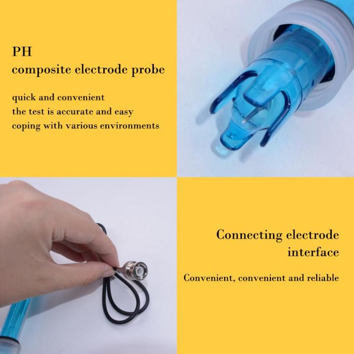 rcyago-ph-electrode-probe-bnc-connector-ตัวควบคุมพีเอชเซนเซอร์-electrode