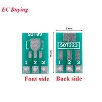 ขายดี SOT89 20ชิ้น SOT223จุ่มแผ่นพินอะแดปเตอร์ตัวแปลง PCB แผ่นพินพิน1.5มม. 2.3มม. ถึง2.54มม.