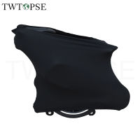 TWTOPSE Bike Dust Cover For Brompton Folding Bicycle Protective Gear Portable Convenient Protector Bicycle Cover With Saddle Bag