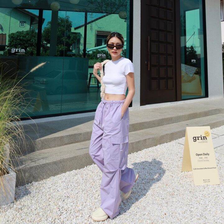 codjiang-ling-พร้อมส่ง-y2k-pastel-cargo-pants-430ฟรีส่ง-เข้ารัวๆ-กางเกงคาร์โก้-ที่ทำมากี่รอบ-ก็ขายดี-glam