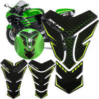 STA อุปกรณ์ป้องกันฝาครอบแผ่นถังน้ำมันคาร์บอนไฟเบอร์มอเตอร์ไซค์3มิติสำหรับ Kawasaki ZX-14R NINJA ZZR ZX14R สติ๊กเกอร์ติดผนัง