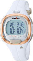 Timex Womens Ironman Transit 33mm Watch White/Rose Gold-Tone