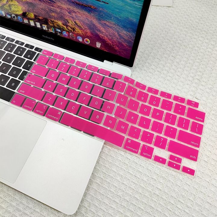 ปกแป้นพิมพ์สีสำหรับ-macbook-air-m2คีย์บอร์ด13-6-2022-macbook-pro-13เคสสำหรับ-macbook-16-15-14-13-12-11นิ้วฝาครอบคีย์บอร์ด