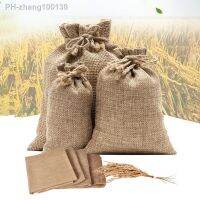 Potato Sack Burlap Bag Thick Woven Food Packaging Bag Large Jute Storage Bag Household Storage Products Bean Bag Organizer Bag