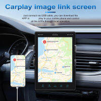 9.5Inch 1 DIN HD BT MP5 Player Car FM Radio Bluetooth Stereo Touchscreen Navigation Navi Carplay Mirror Link Screen